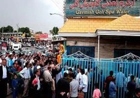 چشمه آب معدنی گاومیش گلی سرعین