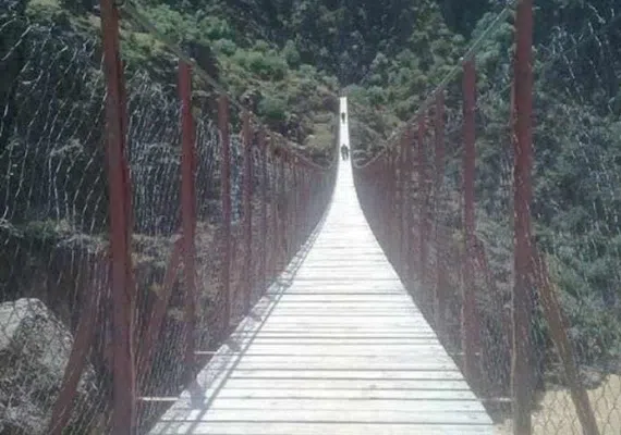 پل معلق مشگین شهر