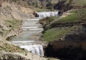 آبشار  دهلران، آبشار هفت گانه جذاب ایلام