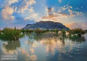 کوه خواجه، تخت جمشید خشتی ایران