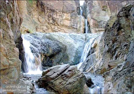 گلکان و تاسکان آبشار های منحصر به فرد سیستان و بلوچستان