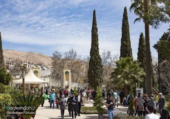 باغ ارم و موزه سنگ و گوهر دریای نور