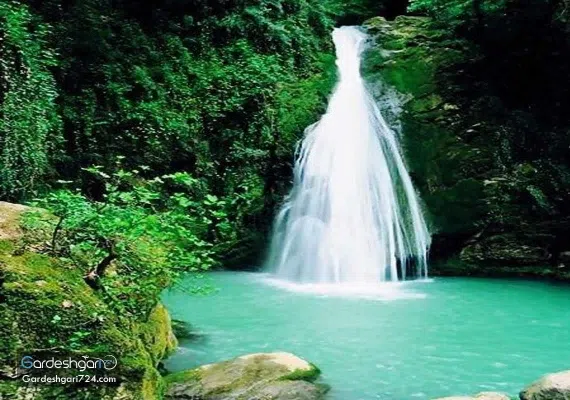 آبشار کبودوال، بزرگترین آبشار خزه ای جهان