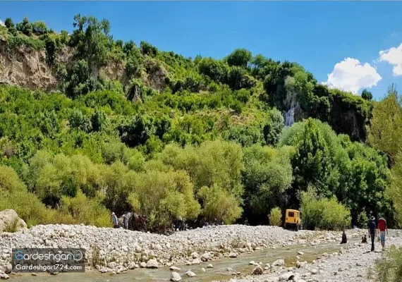 آبشار کوهمره سرخی شیراز