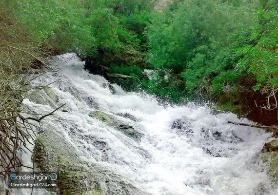 آبشار روستای بار نیشابور