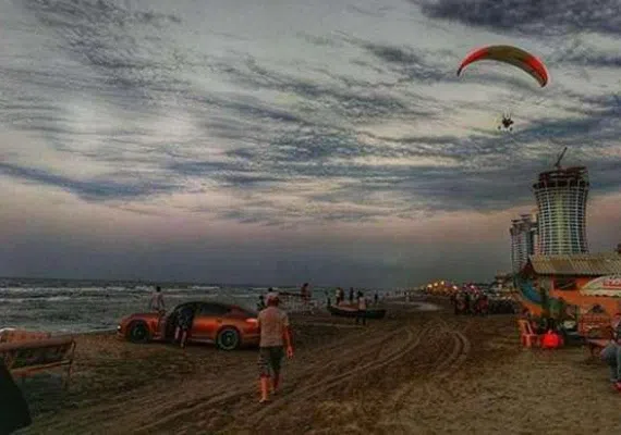 پلاژ ساحلی متل قو