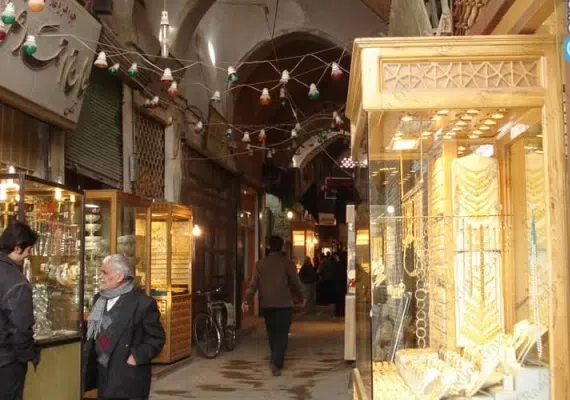 بازار زرگری (طلافروشان) یزد